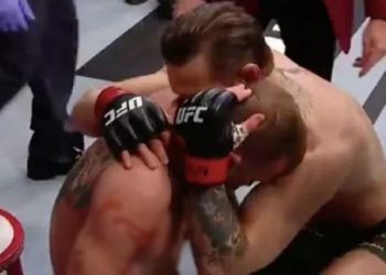 Momenti prekës pas festës së shkurtër të McGregor: Kthehet për ta përqafuar Cerronen, i cili më pas u dërgua në spital