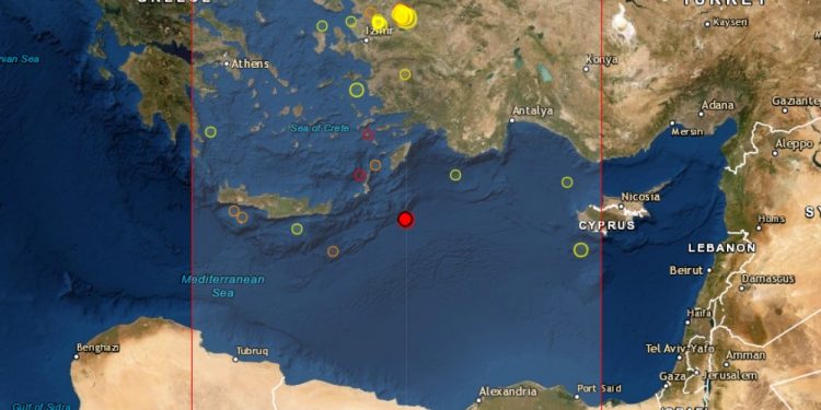 Tërmet i fortë shkund Greqinë