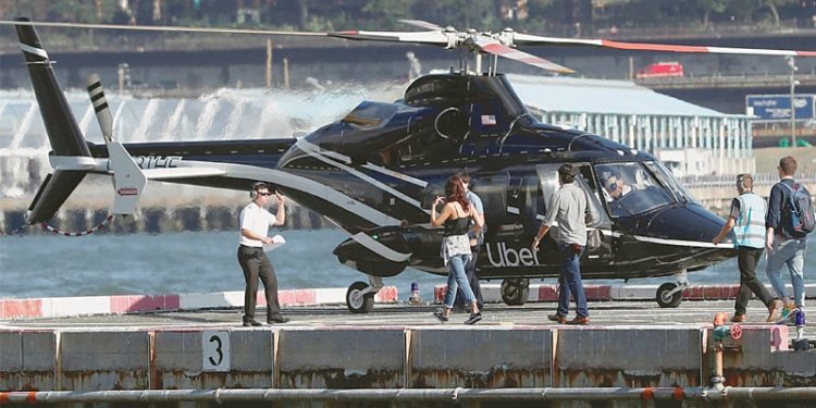 Nisin punën taksitë fluturuese