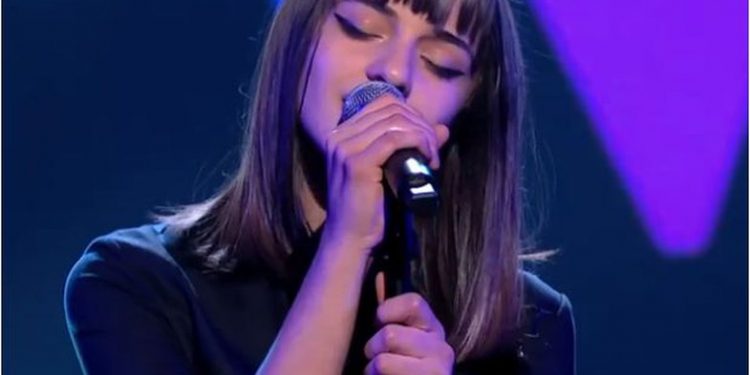 Vajza e Robert Aliajt mahnit jurinë e “The Voice Kids” në Belgjikë (Video)