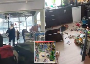 Tërmeti 7.6 në Rusi: Dalin pamjet si e përjetuan banorët dridhjen e fortë të tokës (Video)