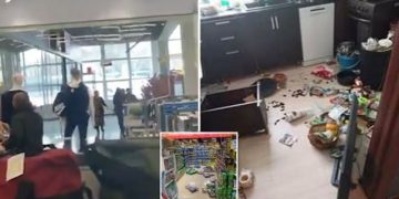 Tërmeti 7.6 në Rusi: Dalin pamjet si e përjetuan banorët dridhjen e fortë të tokës (Video)