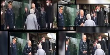 E papritur, Rama zbret në terren! Ngre tonet ndaj të moshuarës: Rri në shtëpi!