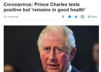 Princi Charles infektohet me koronavirus