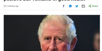 Princi Charles infektohet me koronavirus