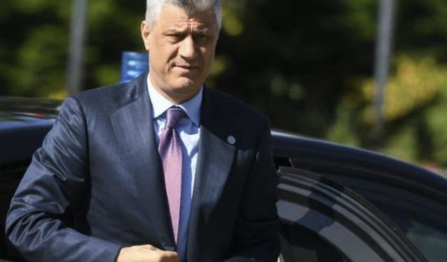 Operohet presidenti Hashim Thaçi