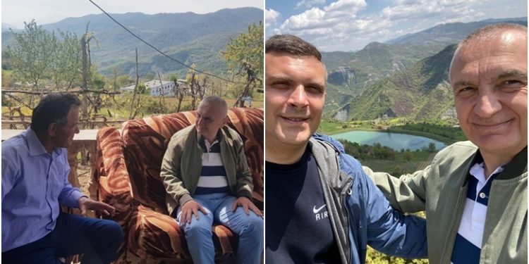 Thyrje karantine apo mesazh i turpshëm i Metës?! Gruaja e keqe Ilir me kalamanin 10 vjeçarë Blushi marrin malet e Skraparit dhe të Korçës!