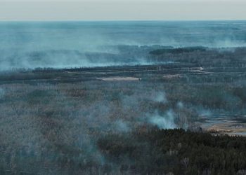 Drejt shuarjes zjarri gjigant në Ukrainë pran centralit bërthamor: Pas dy javësh  peisazhi është i shkatërruar