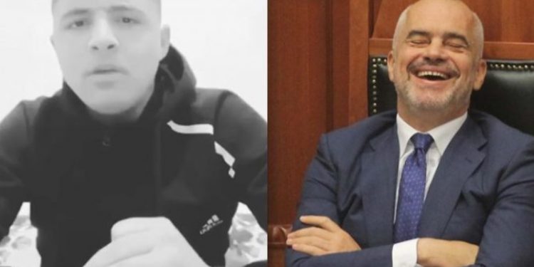 “COVID-19 është rrenë e kryeministrit maskara, dilni takoni shokë e shoqe”! Rama nxjerr videon e të riut dhe ‘qesh me lot’