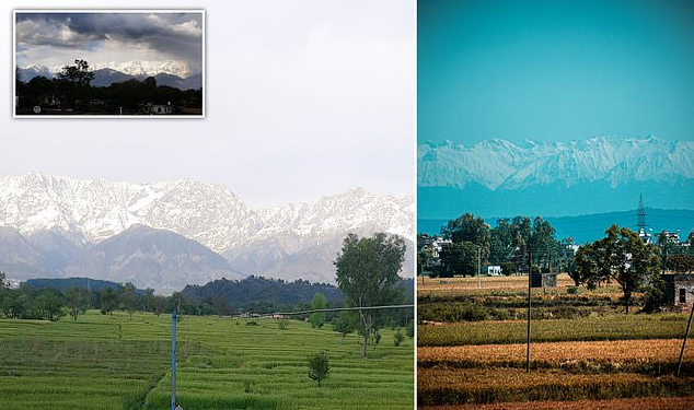 Ulja e ndotjes; Himalajet shihen për herë të parë nga India 200 km larg (Foto)
