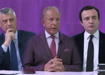 “I dridhet zëri si kalama”/ Albin Kurti sfidon Thaçin: Hajd bëjmë debat televiziv ne të dy, merr me vete edhe Pacollin