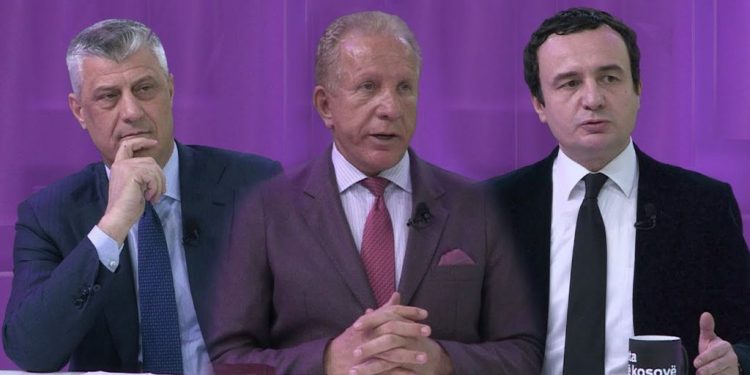 “I dridhet zëri si kalama”/ Albin Kurti sfidon Thaçin: Hajd bëjmë debat televiziv ne të dy, merr me vete edhe Pacollin