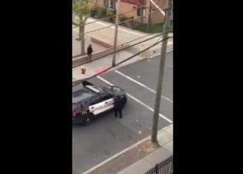 SHBA, policia ekzekuton shqiptarin e armatosur në rrugë, nuk iu bind urdhrit. Publikohet videoja