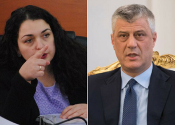 “Nga zonja Osmani dikush i ka shërbyer Serbisë”! Kryeparlamentarja i përgjigjet Thaçit oas akuzave të rënda: Gjarpri paska provuar të kafshojë nderin e familjes sime