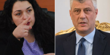 “Nga zonja Osmani dikush i ka shërbyer Serbisë”! Kryeparlamentarja i përgjigjet Thaçit oas akuzave të rënda: Gjarpri paska provuar të kafshojë nderin e familjes sime