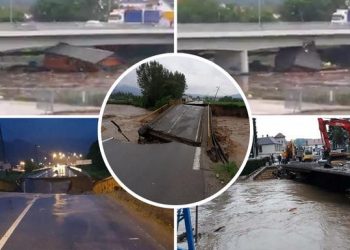 Përmbytjet gjujzojnë Serbinë (Video)