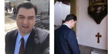 Fyerje e obejktit të shenjtë! Kur Lulzim “myslimani” betohej për Kishën e Laçit se Gjiknuri do shkonte pas hekurave (Video)