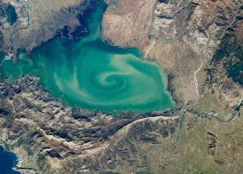 NASA kap një vorbull në mes të Liqenit të Shkodrës, pamja ka tërhequr vëmendjen e një astronauti