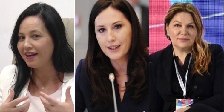 Largohen dy zv.ministre nga qeveria, Rovena Voda dhe Dorina Çinari! Fjoralba Caka jep dorëheqjen