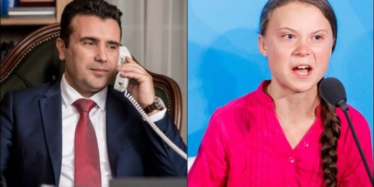 Zoran Zaev bie në kurth: I thotë Gretës së rreme se Macron është i tmerrshëm