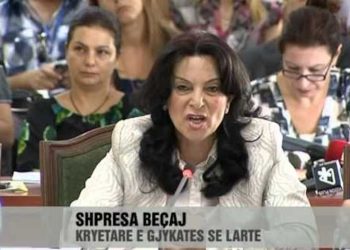 Mbylli Dosjen e “bllokut të kuq”, vettingu përfundon seancën dëgjimore me ish-kryetaren e Gjykatës së Lartë Shpresa Becaj,