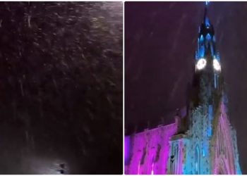 Regjistrohet fenomeni i rrallë/ Meteorologët japin alarmin, dëborë në mes të gushtit