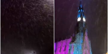 Regjistrohet fenomeni i rrallë/ Meteorologët japin alarmin, dëborë në mes të gushtit