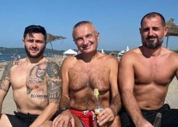 Kërkesa e Metës për media të re, Nikollë Lesi, Fahri Balliu dhe Çlirim Peka protestë para Presidencës: Po me ne çfarë do bëhet?