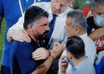 VIDEO/ Igli Tare përmban nervat dhe forcën e Gatuzos, bën sherr me gjithë stafin e Lacios