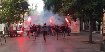 “Shqiptar i vdekur, shqiptar i mirë”, arrestohen 16 persona në Shkup, policia maqedonase tregon çfarë ndodhi mes dasmorëve dhe të rinjve