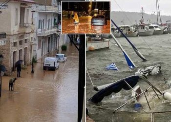 Cikloni apokaliptik / Nga shiu i rrëmbyeshëm dhe stuhitë e çmendura, kjo video e publikuar nga mediat greke po thyen rrjetinCikloni apokaliptik / Nga shiu i rrëmbyeshëm dhe stuhitë e çmendura, kjo video e publikuar nga mediat greke po thyen rrjetin