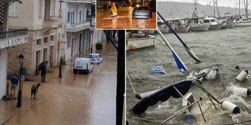 Cikloni apokaliptik / Nga shiu i rrëmbyeshëm dhe stuhitë e çmendura, kjo video e publikuar nga mediat greke po thyen rrjetinCikloni apokaliptik / Nga shiu i rrëmbyeshëm dhe stuhitë e çmendura, kjo video e publikuar nga mediat greke po thyen rrjetin