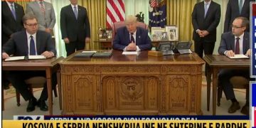 Donald Trump: Kosova dhe Serbia angazhim historik! Prishtina do vendosë raporte me Izraelin