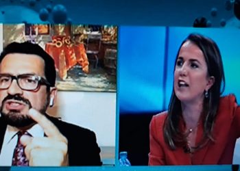 “Ti i bën reklamë Ramës”- plas sherri në Open mes Kreshnik Spahiut dhe Rudina Hajdarit