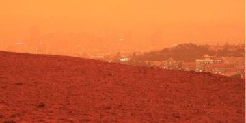 Pamje apokaliptike nga San Francisko, nuk jeni në Mars por në planetin Tokë