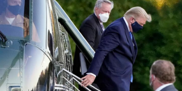 Shkoi në spital pasi u konfirmua pozitiv me koronavirus, vjen reagimi i parë nga presidenti Trump