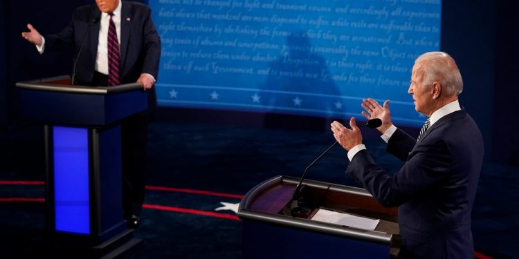 Gjithë bota sytë nga ata: Çfarë ndodhi në debatin final mes Trump dhe Biden?