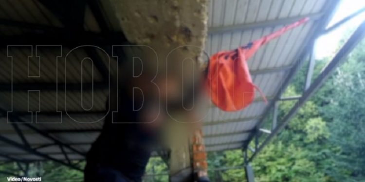 VIDEO/ Pas 7 orësh ecje në këmbë, priftit serb shkul flamurin shqiptar nga kulla e vrojtimit