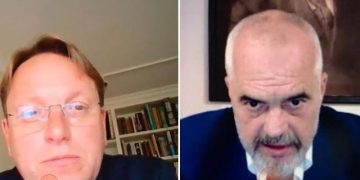 Komisioneri Varhelyi bisedë me Ramën: Presim që Shqipëria të përparojë në rrugën drejt BE