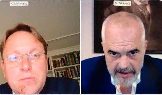 Komisioneri Varhelyi bisedë me Ramën: Presim që Shqipëria të përparojë në rrugën drejt BE