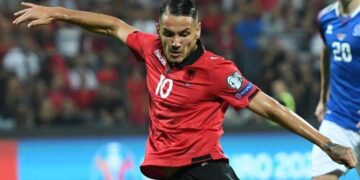 UEFA jehonë golit të sulmuesit kuqezi: Kënd i ngushtë? Nuk ka problem për Manaj