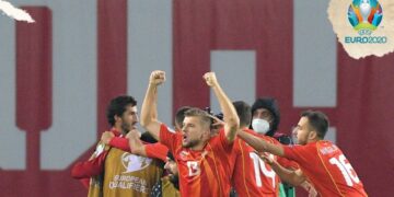 HISTORIKE: Maqedonia e Veriut kualifikohet në Europian