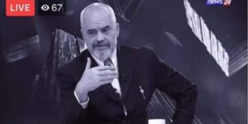 Shpërthen në ovacione Berisha: Neveria kombetare arrin kulmin historik, vetëm 67 veta e ndjekin Edi Ramën