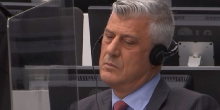 Nis seanca në Gjykatën Speciale të Hagës për Hashim Thaçin kundër akuzave për krime lufte