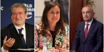 Karnavalja Kryemadhi dhe zonja Cavalera e ONM që po shporr banditët e Ilirit në drejtësi