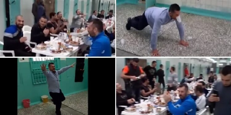 VIDEOLAJM/ “Opaa, ec aty re babuç”! Si e festuan të burgosurit shqiptarë Krishtlindjen në Greqi