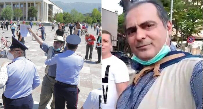 ‘Karma’ bën të sajën edhe për Altin Goxhajn! Infektohet me COVID, ankohet kur qytetarët i kujtojnë mohimin e pandemisë dhe përplasjet me policinë