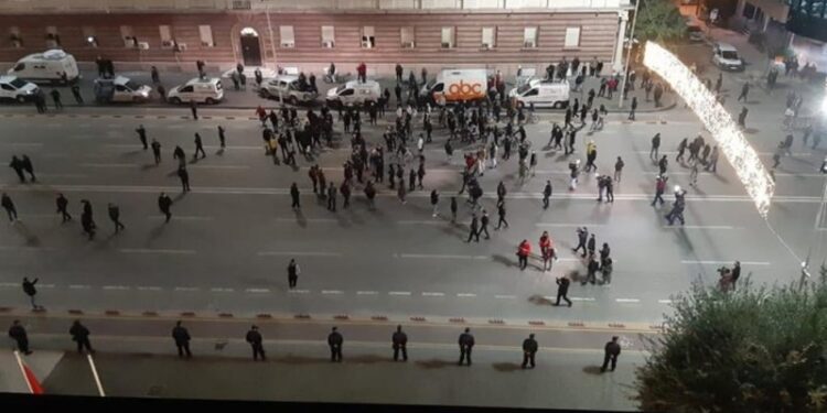 Droni zbulon sa dhe pse sot protestuesit ishin të pakët në numër