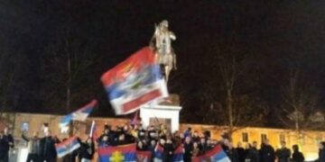 VIDEO/ Qeveria e re malazeze: Festë me flamuj serbë dhe këngë për Serbinë e Kosovën