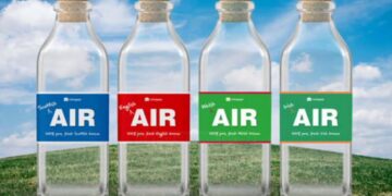 Mall për shtëpinë… 30 dollarë një shishe me ajër